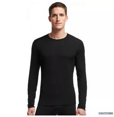 Термофутболка Icebreaker BF 200 Oasis LS Crewe MEN black L (100 476 001 L)