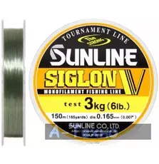 Леска Sunline Siglon V 150м #1.0/0.165мм 3кг (1658.05.03)