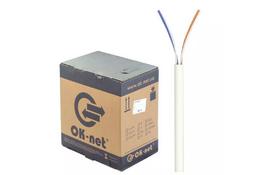 Кабель сетевой OK-Net UTP 305м 2 пары (КПВ-ВП (100) 2х2х0,50 / 305) - Фото