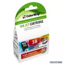 Картридж ColorWay Canon CL-38 color, ink level (CW-CCL38-I)