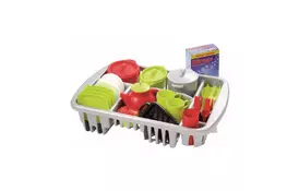 Игровой набор Ecoiffier набор посуды Pro-Cook в сушилке (001210) - Фото
