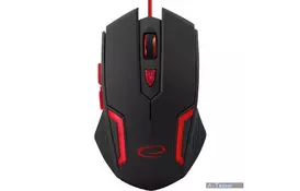 Мишка Esperanza MX205 Fighter red (EGM205R) - Фото Мишка Esperanza MX205 Fighter red (EGM205R) - Фото
