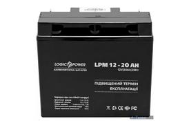 Батарея к ИБП LogicPower LPM 12В 20Ач (4163) - Фото