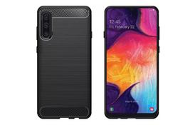 Чехол для моб. телефона GLOBAL GlobalCase Leo Samsung A50 (Black) (1283126491320) - Фото