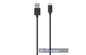 Дата кабель USB 2.0 AM to Micro 5P 1.2m Belkin (F2CU012bt04-BLK) - Фото