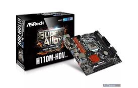 Материнська плата ASRock H110M-HDV R3.0 - Фото