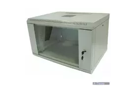 Шкаф настенный Hypernet 9U 19" 600x350 (WMNC-35-9U-FLAT) - Фото