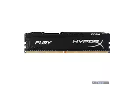 Модуль пам'яті для комп'ютера DDR4 8GB 2666 MHz HyperX FURY Black Kingston (HX426C16FB2/8) - Фото