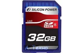 Карта пам'яті Silicon Power 32Gb SDHC class 6 (SP032GBSDH006V10) - Фото