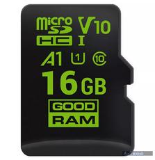 Карта памяти GOODRAM 16GB microSD class 10 UHS-I V30 (M1A0-0160R11-A1)