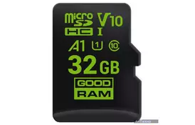 Карта памяти GOODRAM 32GB microSD class 10 UHS-I V30 (M1A0-0320R11-A1) - Фото