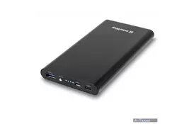 Батарея універсальна ColorWay 10000 mAh Black, Quick Charge 3.0 (CW-PB100LPA2BK-Q3) - Фото