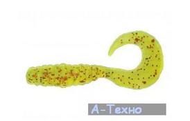 Силікон рибальський Mann's 55мм салатовый прозрачный (20 шт.) (M-037 RFCH) - Фото