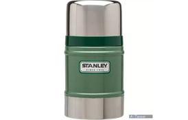 Термос Stanley пищевой Classic 0.5 л Зелений (4823082708529/6939236301459) - Фото