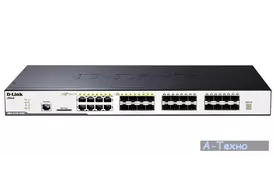 Коммутатор сетевой D-Link DGS-3120-24SC - Фото