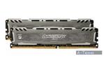 Модуль памяти для компьютера DDR4 16GB (2x8GB) 2666 MHz Ballistix Sport Gray MICRON (BLS2C8G4D26BFSB)