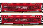 Модуль памяти для компьютера DDR4 16GB (2x8GB) 2666 MHz Ballistix Sport Red MICRON (BLS2C8G4D26BFSE)