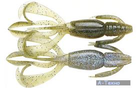 Силикон рыболовный Keitech Crazy Flapper 2.8" 464 Electric Green Craw (1551.04.35) - Фото