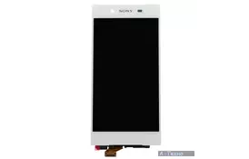 Дисплейний модуль (екран) PowerPlant для Sony Xperia Z5, білий - Фото