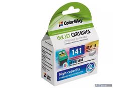 Картридж ColorWay HP №141XL color (CB338HE) ink level (CW-H141XL-I) - Фото