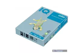 Бумага А4 IQ color, pale, 500sheets, ice blue Mondi (A4.80.IQP.OBL70.500) - Фото