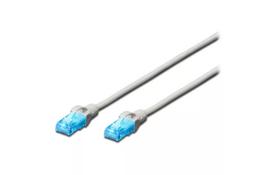 Патч-корд DIGITUS CCA CAT 5e UTP, 20м, AWG 26/7, PVC, серый - Фото