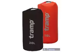 Гермомешок Tramp PVC 20 черный (TRA-102 black) - Фото