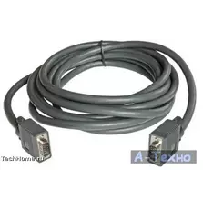 Кабель мультимедийный VGA 5.0m Cablexpert (CC-PPVGA-5M)