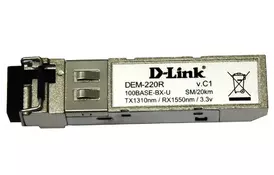 Модуль D-Link DEM-220R WDM 100BaseBX SFP LC (DEM-220R) - Фото