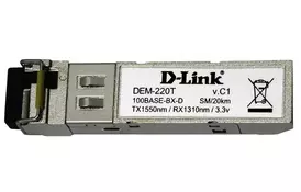 Модуль D-Link DEM-220T WDM 100BaseBX SFP LC (DEM-220T) - Фото