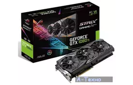 Відеокарта ASUS GeForce GTX1080 Ti 11Gb ROG STRIX GAMING (ROG-STRIX-GTX1080TI-11G-GAMING) - Фото