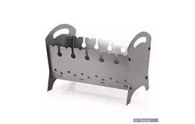 Мангал КЕМПІНГ Компакт BQ-1561 раскладной (4823082701766) - Фото