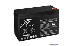 Батарея к ИБП Ritar AGM RT1270B, 12V-7Ah (RT1270B) - Фото