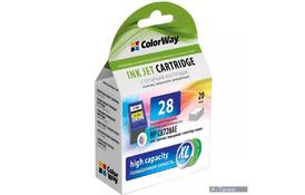 Картридж ColorWay HP №28XL color (C8728AE) ink level (CW-H28XL-I) - Фото