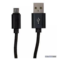 Дата кабель USB 2.0 AM to Micro 5P 1.0m DC-MU-152NR black Greenwave (R0014173)