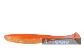 Силікон рибальський Keitech Easy Shiner 5" EA#06 Orange Flash (1551.03.43) - Фото