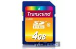 Карта памяти 4Gb SDHC class 10 Transcend (TS4GSDHC10)