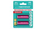Аккумулятор Esperanza AA 2000mAh Ni-MH * 2 red (EZA103R)