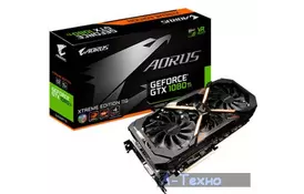 Відеокарта GIGABYTE GeForce GTX1080 Ti 11Gb AORUS XTREME EDITION (GV-N108TAORUS X-11GD) - Фото