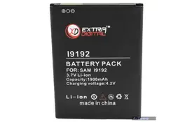 Аккумуляторная батарея EXTRADIGITAL Samsung Galaxy S4 Mini Duos GT-i9192 (1900 mAh) (BMS6241) - Фото