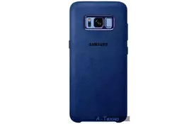 Чехол для моб. телефона Samsung для Galaxy S8+ (G955) Alcantara Cover Blue (EF-XG955ALEGRU) - Фото