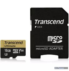 Карта памяти Transcend 16GB microSDHC class 10 UHS-I U3 MLC (TS16GUSDU3M)