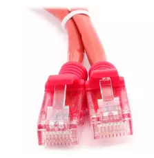 Патч-корд 1м, UTP, cat.5e, LSZH, red Molex (PCD-01001-0C) 