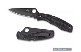 Нож Spyderco Pacific Salt Plain black (C91PBBK) - Фото
