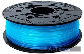 Пластик для 3D-принтера XYZprinting PLA(NFC) 1.75мм/0.6кг Filament, Clear Blue (RFPLCXEU05E) - Фото