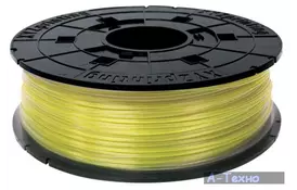 Пластик для 3D-принтера XYZprinting PLA 1.75мм/0.6кг Filament, Clear Yellow (RFPLBXEU03B) - Фото