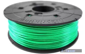 Пластик для 3D-принтера XYZprinting PLA 1.75мм/0.6кг Filament, Clear Green (RFPLBXEU04A) - Фото