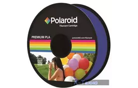 Пластик для 3D-принтера Polaroid PLA 1.75мм/1кг, transparent blue (3D-FL-PL-8023-00) - Фото