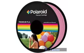 Пластик для 3D-принтера Polaroid PLA 1.75мм/1кг, pink (3D-FL-PL-8009-00) - Фото