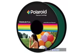 Пластик для 3D-принтера Polaroid PLA 1.75мм/1кг, dark green (3D-FL-PL-8014-00) - Фото